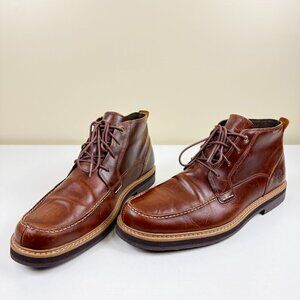 EUC Timberland Squall Canyon Waterproof Full Grain Brown Leather Chukka Boots